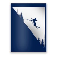 Freestyle Skiing Freeski Winter vintage Sports Skier Poster