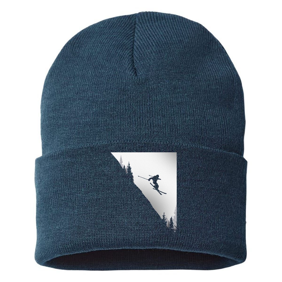 Freestyle Skiing Freeski Winter vintage Sports Skier Sustainable Knit Beanie