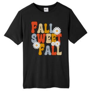 Fall Sweet Fall Retro Flower Tall Fusion ChromaSoft Performance T-Shirt