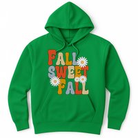 Fall Sweet Fall Retro Flower Hoodie