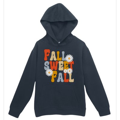 Fall Sweet Fall Retro Flower Urban Pullover Hoodie