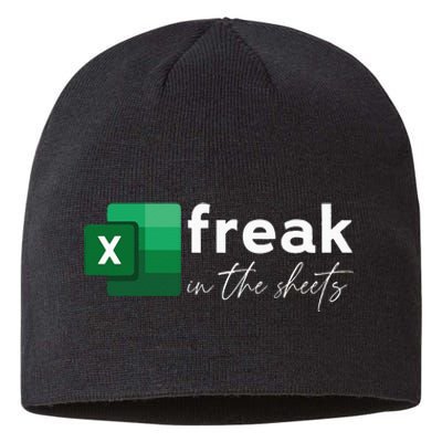 Funny Spreadsheet Freak In The Sheets Accountant Sustainable Beanie