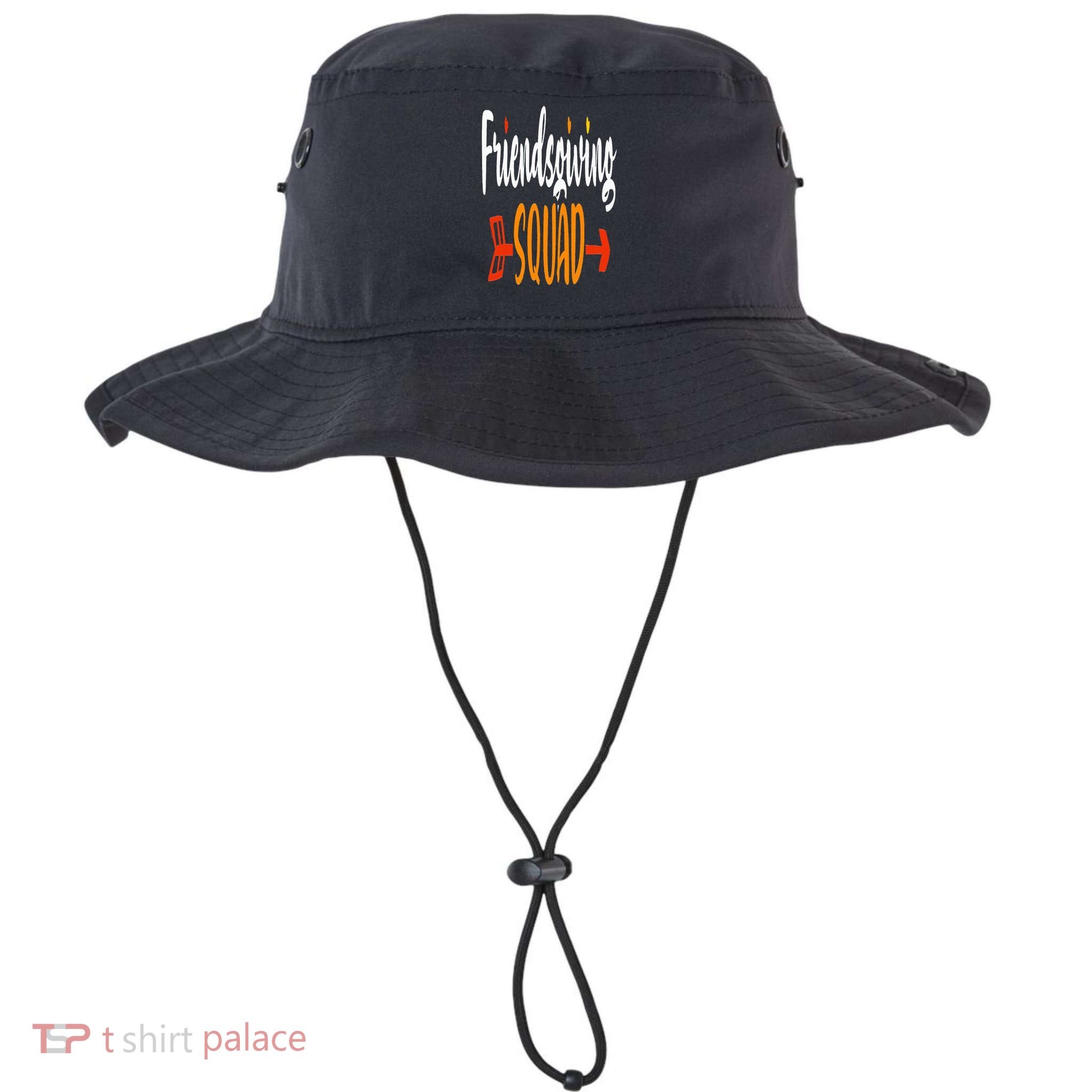 Friendsgiving Squad  Funny Thanksgiving Friendship Bucket Hat