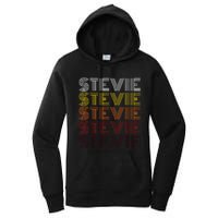 Funny Stevie First Name Vintage Stevie Women's Pullover Hoodie