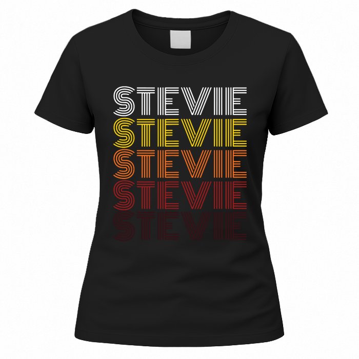 Funny Stevie First Name Vintage Stevie Women's T-Shirt