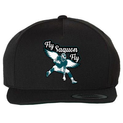 Fly Saquon F.L.Y E.A.G.L.E.S Barkley The Reverse Hurdle 2024 Wool Snapback Cap