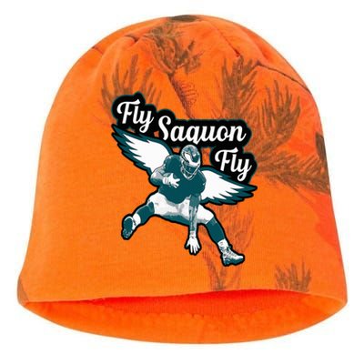 Fly Saquon F.L.Y E.A.G.L.E.S Barkley The Reverse Hurdle 2024 Kati - Camo Knit Beanie