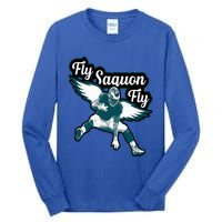 Fly Saquon F.L.Y E.A.G.L.E.S Barkley The Reverse Hurdle 2024 Tall Long Sleeve T-Shirt