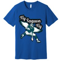 Fly Saquon F.L.Y E.A.G.L.E.S Barkley The Reverse Hurdle 2024 Premium T-Shirt