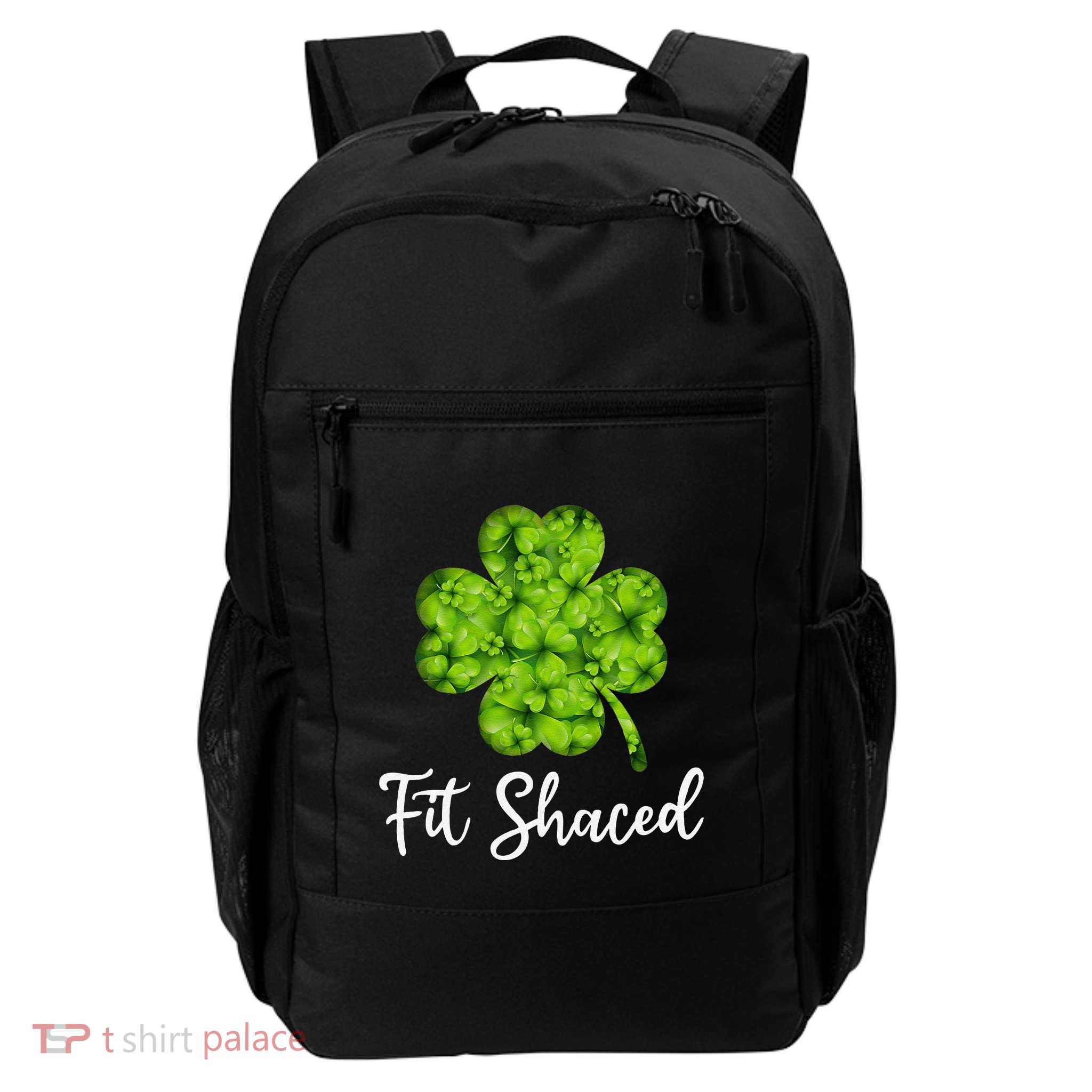 Fit Shaced Funny St Patricks Day Irish Party Drinking Beer Daily Commute Backpack