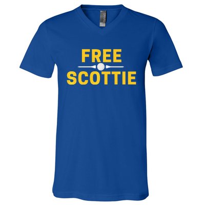 Free Scottie V-Neck T-Shirt