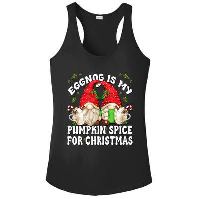 Funny Saying For Pumpkin Spice Lover Cute Christmas Gnome Gift Ladies PosiCharge Competitor Racerback Tank