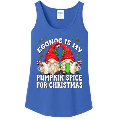 Funny Saying For Pumpkin Spice Lover Cute Christmas Gnome Gift Ladies Essential Tank