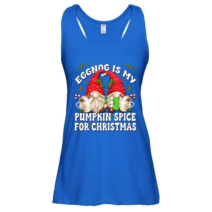 Funny Saying For Pumpkin Spice Lover Cute Christmas Gnome Gift Ladies Essential Flowy Tank