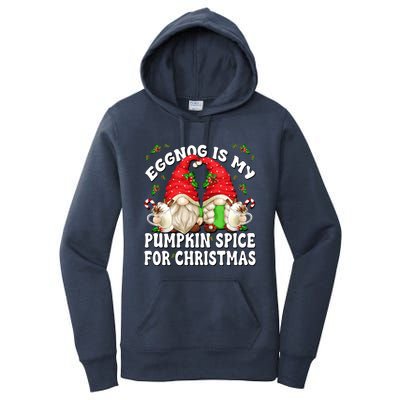 Funny Saying For Pumpkin Spice Lover Cute Christmas Gnome Gift Women's Pullover Hoodie