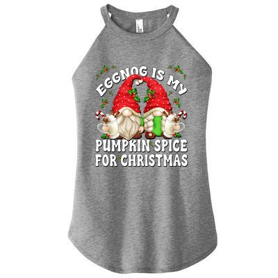 Funny Saying For Pumpkin Spice Lover Cute Christmas Gnome Gift Women’s Perfect Tri Rocker Tank