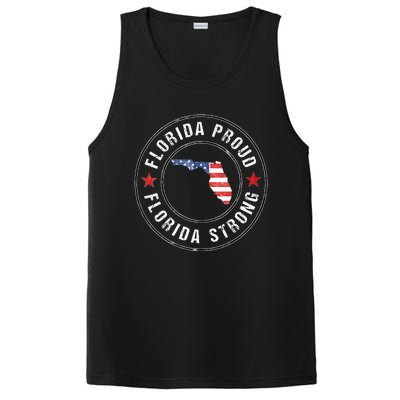 Florida Strong For Proud Residents PosiCharge Competitor Tank