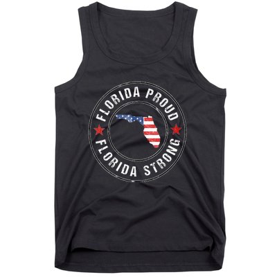 Florida Strong For Proud Residents Tank Top