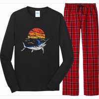 Fishing Swordfish Long Sleeve Pajama Set