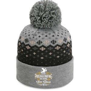 Funny Sarcastic, Funny Not Procrastinating, Nerdy The Baniff Cuffed Pom Beanie