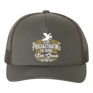 Funny Sarcastic, Funny Not Procrastinating, Nerdy Yupoong Adult 5-Panel Trucker Hat