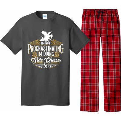 Funny Sarcastic, Funny Not Procrastinating, Nerdy Pajama Set