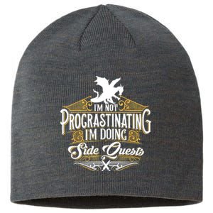 Funny Sarcastic, Funny Not Procrastinating, Nerdy Sustainable Beanie