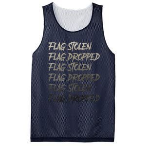 Flag Stolen Flag Dropped Flag Stolen Flag Dropped Mesh Reversible Basketball Jersey Tank