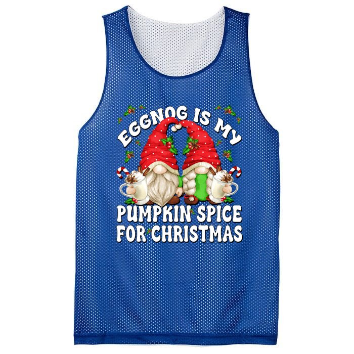 Funny Saying For Pumpkin Spice Lover Cute Christmas Gnome Gift Mesh Reversible Basketball Jersey Tank