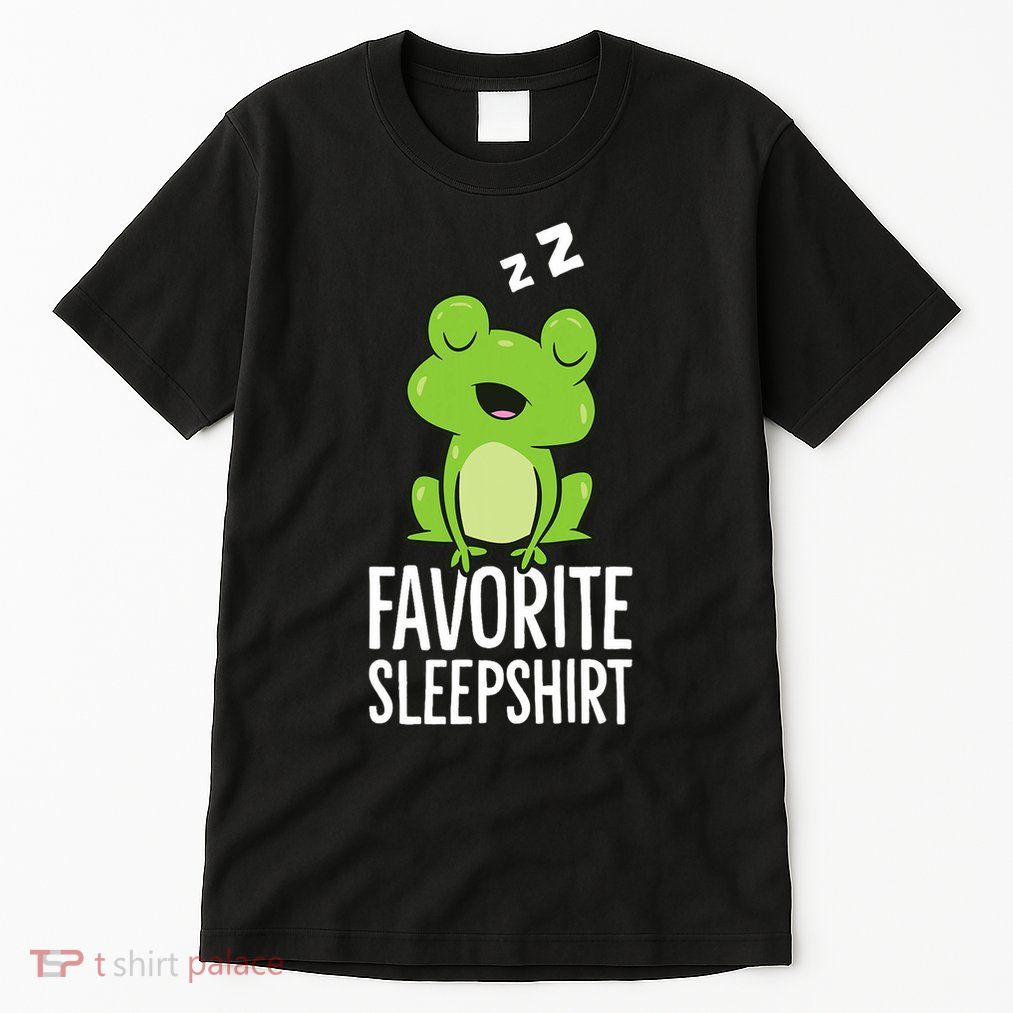 Favorite Sleep Frog Lover Frog Pajama Tall T-Shirt