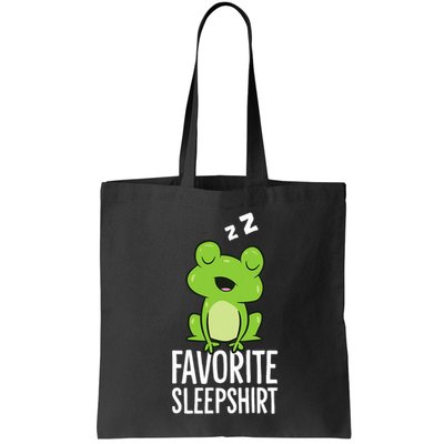 Favorite Sleep Frog Lover Frog Pajama Bag
