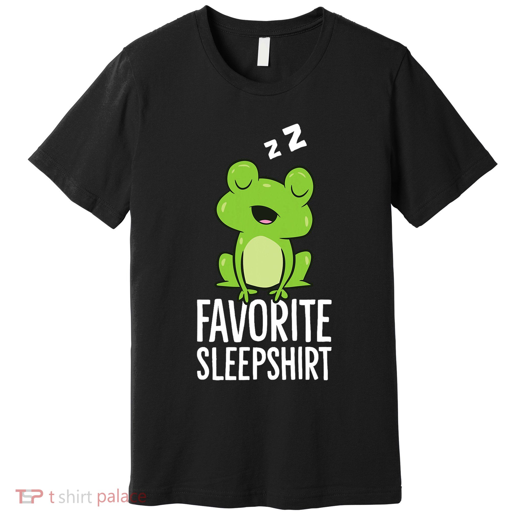 Favorite Sleep Frog Lover Frog Pajama Premium T-Shirt