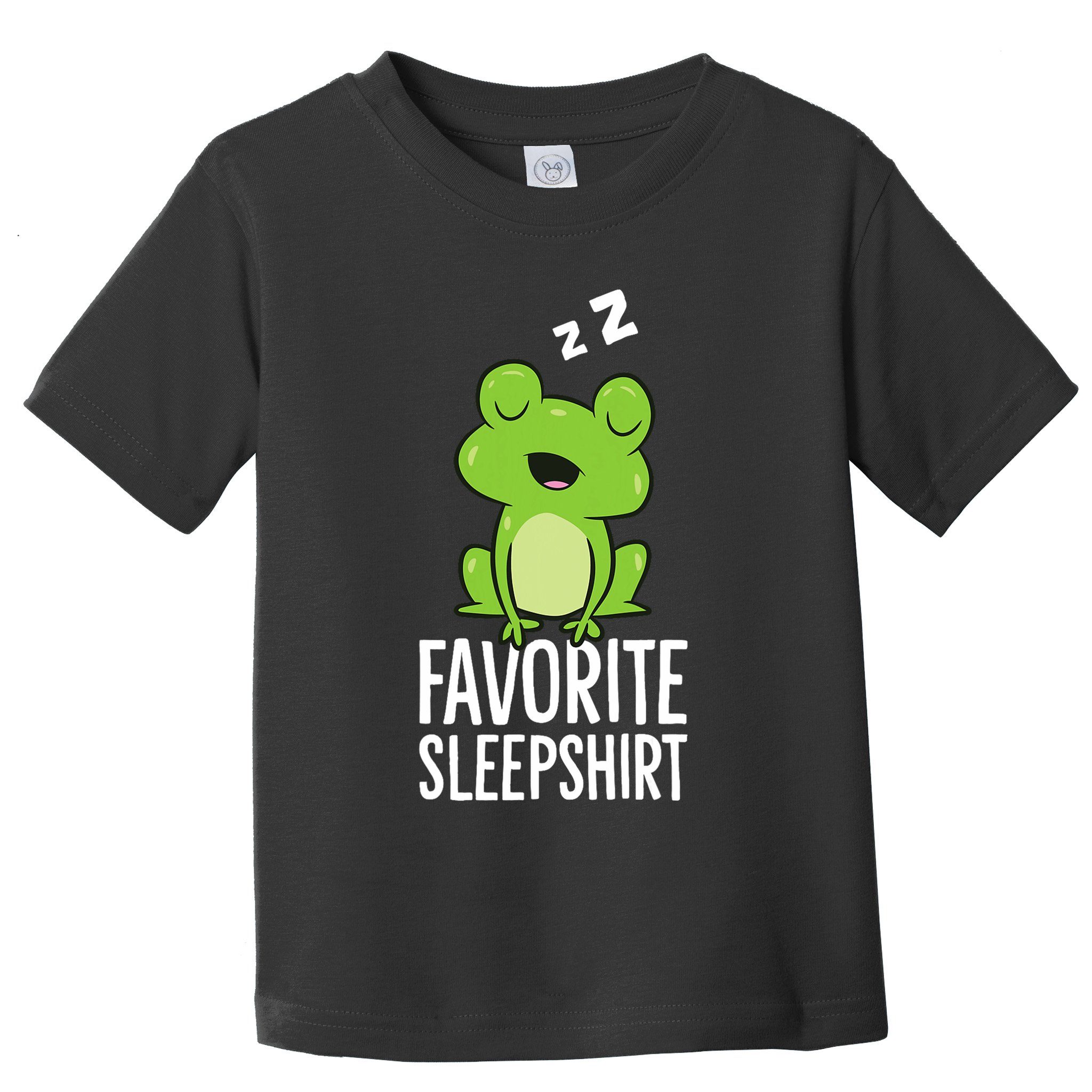 Favorite Sleep Frog Lover Frog Pajama Toddler T-Shirt