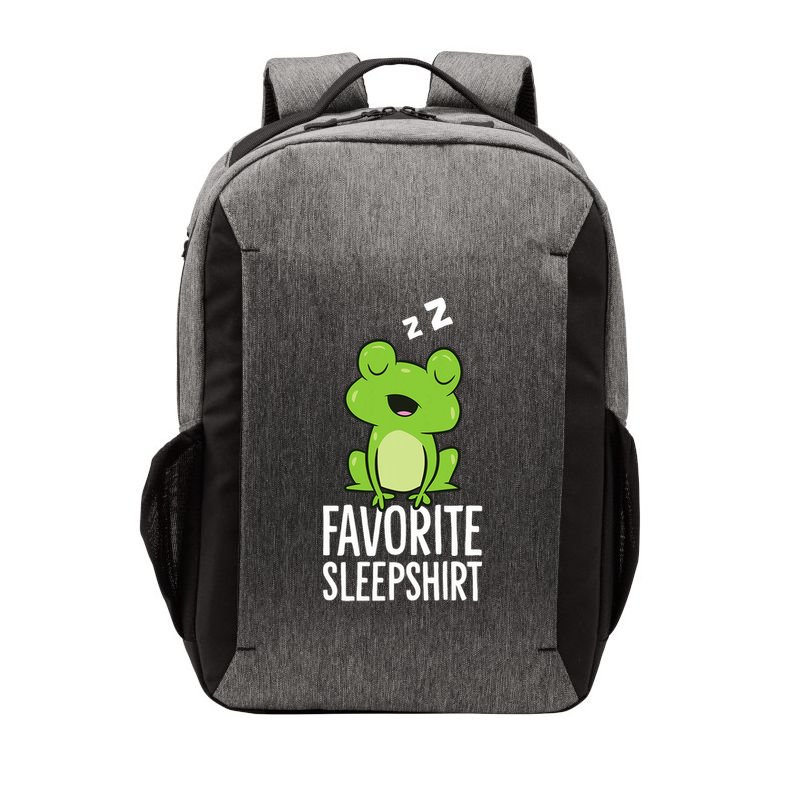 Favorite Sleep Frog Lover Frog Pajama Vector Backpack