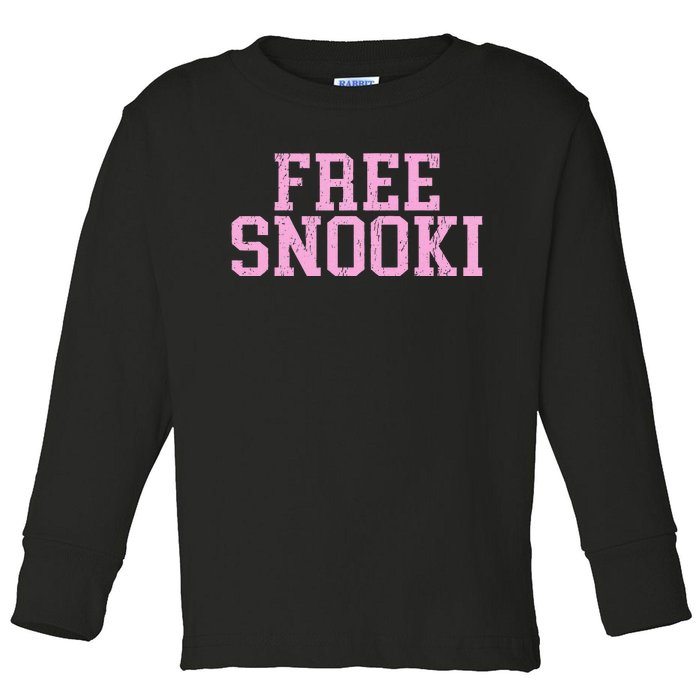 Free Snooki Toddler Long Sleeve Shirt