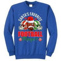 Funny SantaS Favorite Football Player Christmas Lights Xmas Gift Sweatshirt