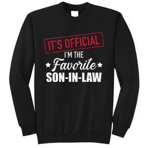 Favorite soninlaw from motherinlaw or fatherinlaw Tall Sweatshirt