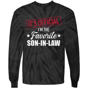 Favorite soninlaw from motherinlaw or fatherinlaw Tie-Dye Long Sleeve Shirt