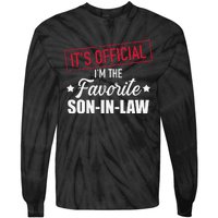 Favorite soninlaw from motherinlaw or fatherinlaw Tie-Dye Long Sleeve Shirt