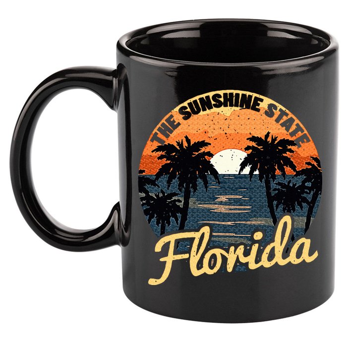 Florida Sunset 11oz C Handle Ceramic Mug
