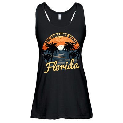 Florida Sunset Ladies Essential Flowy Tank