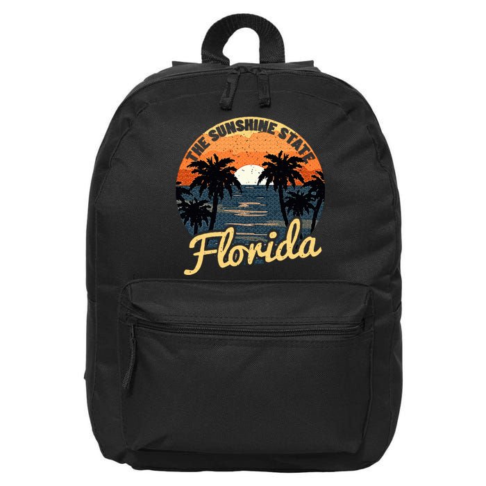 Florida Sunset 16 in Basic Backpack