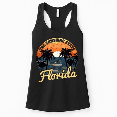 Florida Sunset Womens Tank Top