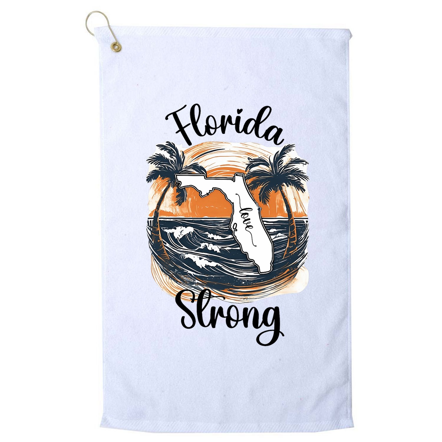 Florida Strong Florida Southeastern Golf Towel