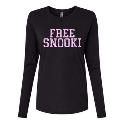 Free Snooki Womens Cotton Relaxed Long Sleeve T-Shirt