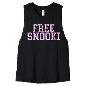 Free Snooki Women's Racerback Cropped Tank