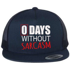 Funny Sarcastic For Women Flat Bill Trucker Hat