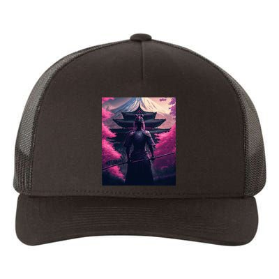 Female Samurai Yupoong Adult 5-Panel Trucker Hat