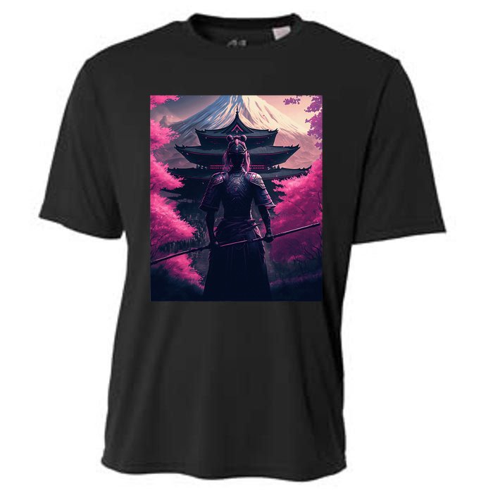 Female Samurai Cooling Performance Crew T-Shirt