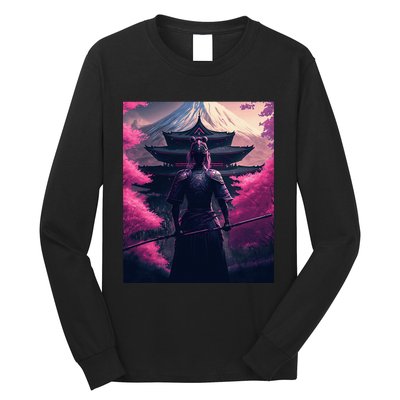 Female Samurai Long Sleeve Shirt